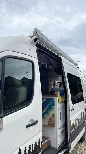 Blink camera housing for campervan