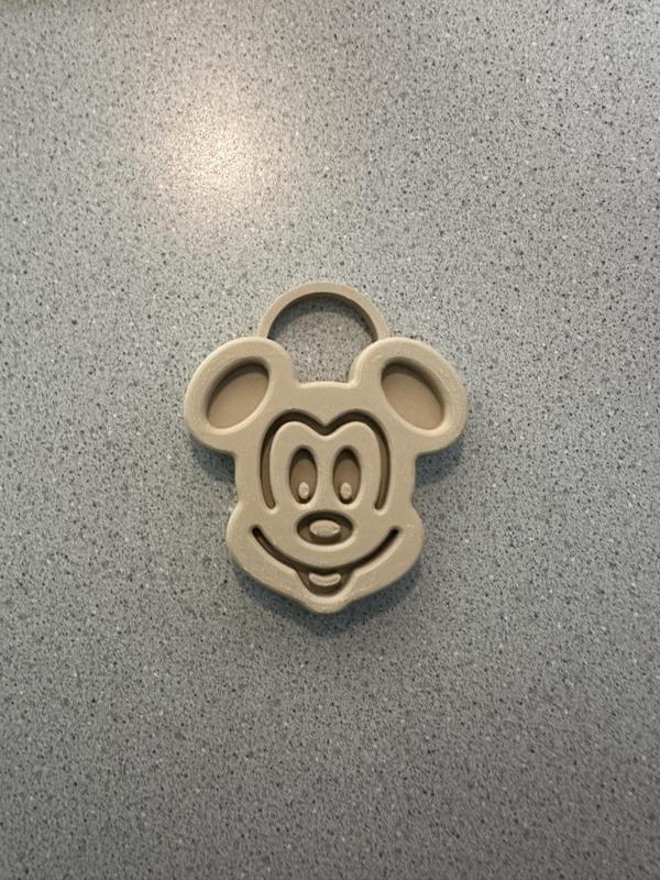Mickey Waffle Ornament/Zipper Pull