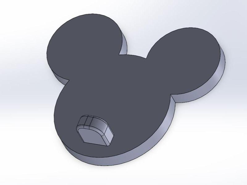 Mickey Mouse Letter Board Tile