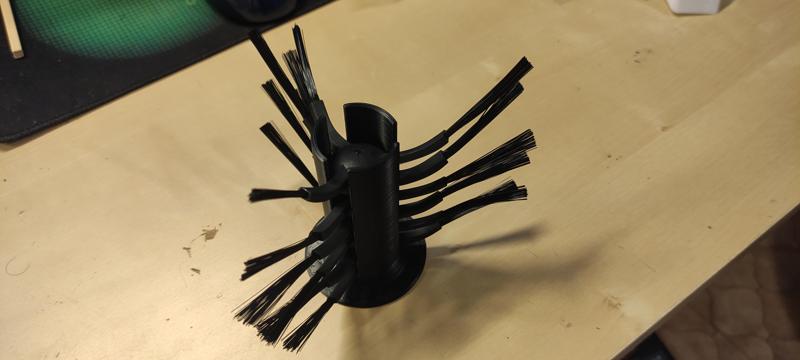 Side brush storage for Lubluelu SG60 SL60D Vacuum Robot