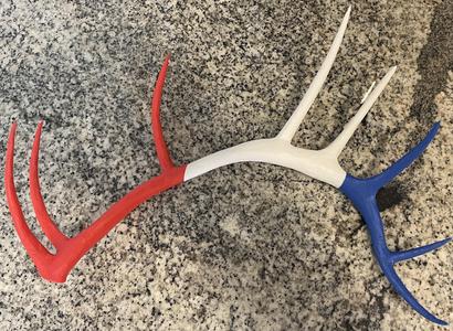 Elk Antler Shed Replica - 3 color