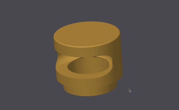 Big Brick Stud  w/ornament hanging option