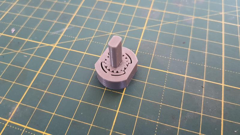 Remodelled ratchet for Battletech mechs torso