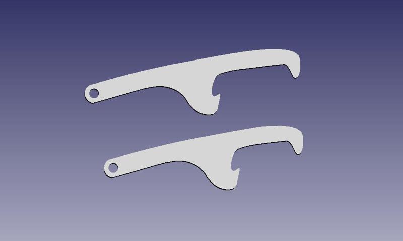 Bottle opener - keychain