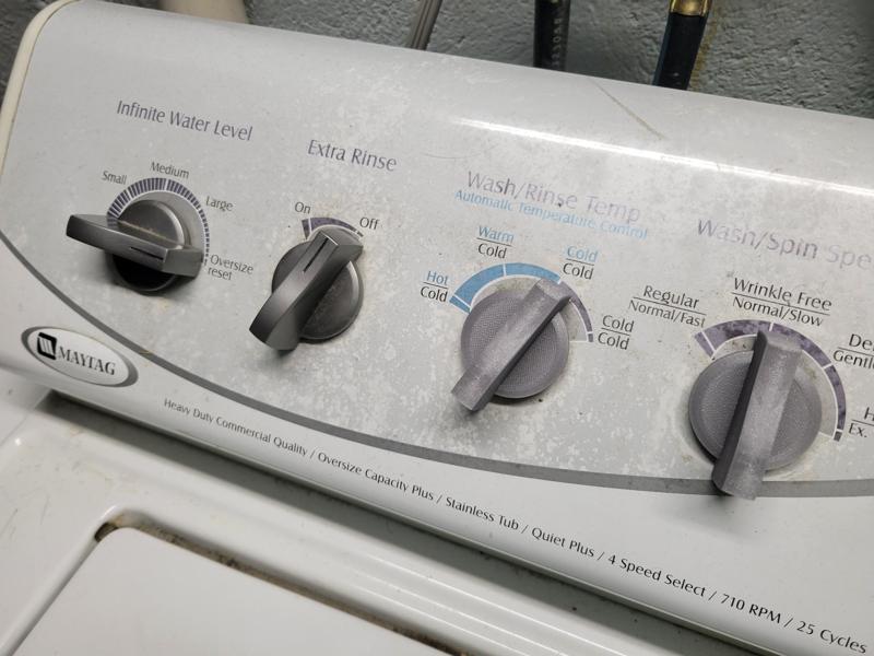 Maytag Washing Machine Knob