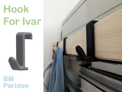 Hook for Ivar (Ikea)