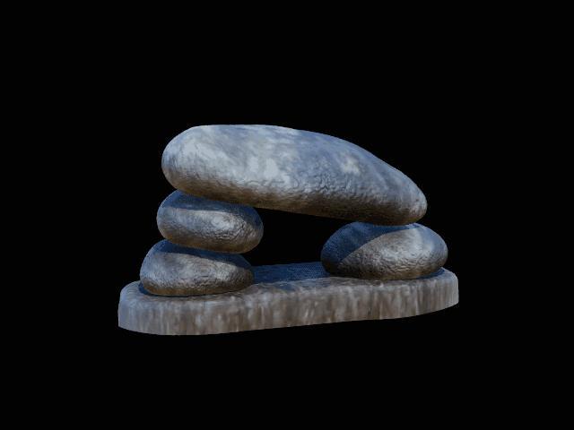 Aquarium / terrarium decoration stone 3