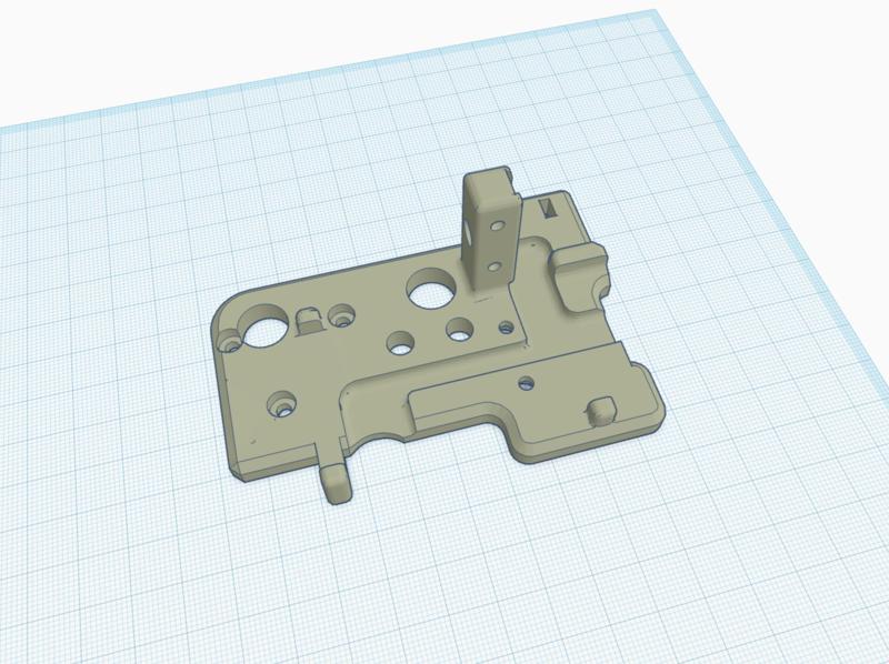 Biqu H2 V2S Lite Mount - Ender 3 / Pro - Without CR Touch