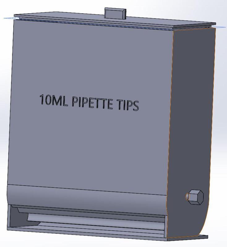 10ml pipette tip dispenser