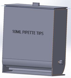 10ml pipette tip dispenser