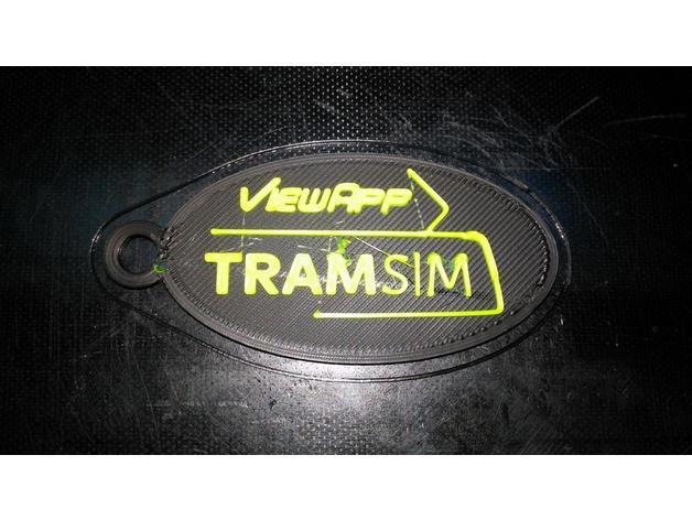 ViewApp TramSIM Keychain