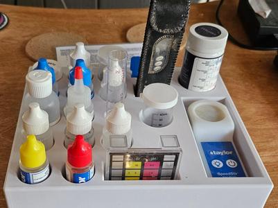 Pool TF-100 Test Kit tray