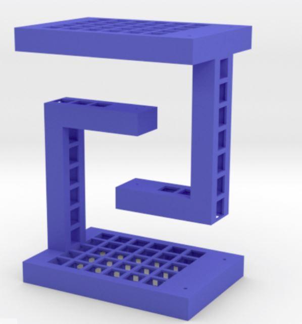 Tensegrity Structure _Impossible Table