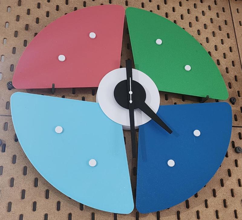 George Nelson Petal Clock