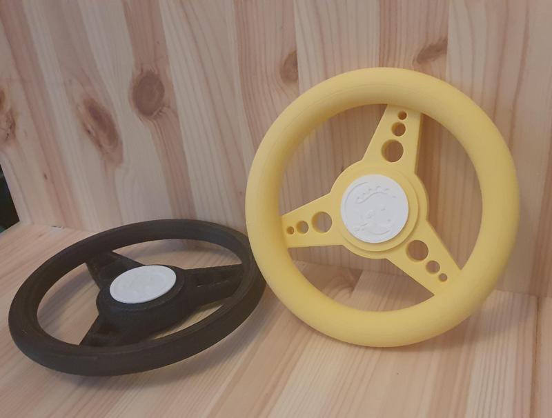 Steering wheel toy