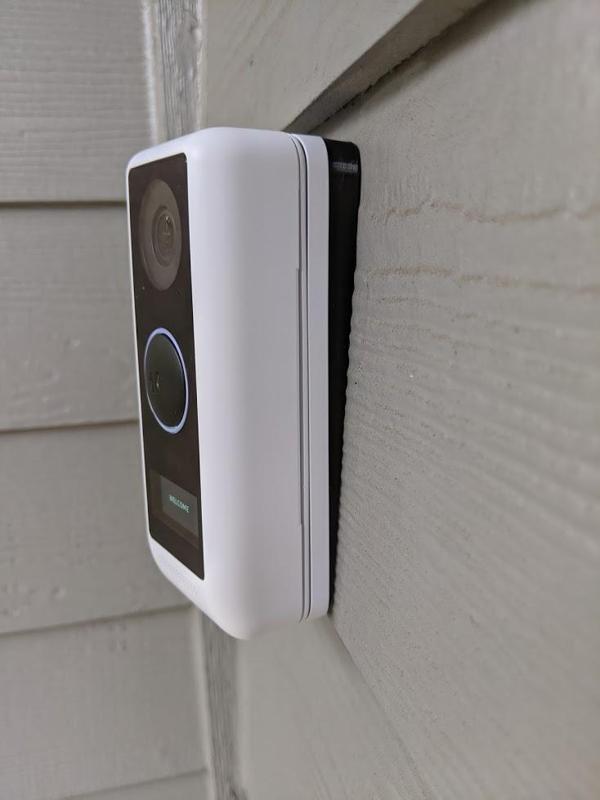 UniFi/Ubiquiti G4 Doorbell 4° siding adapter for 20° adapter