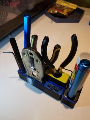 3D printer tools organizer