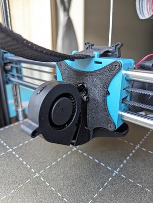 The Nautilus + LED strip - Sovol SV06 PLUS Fan Duct 5015