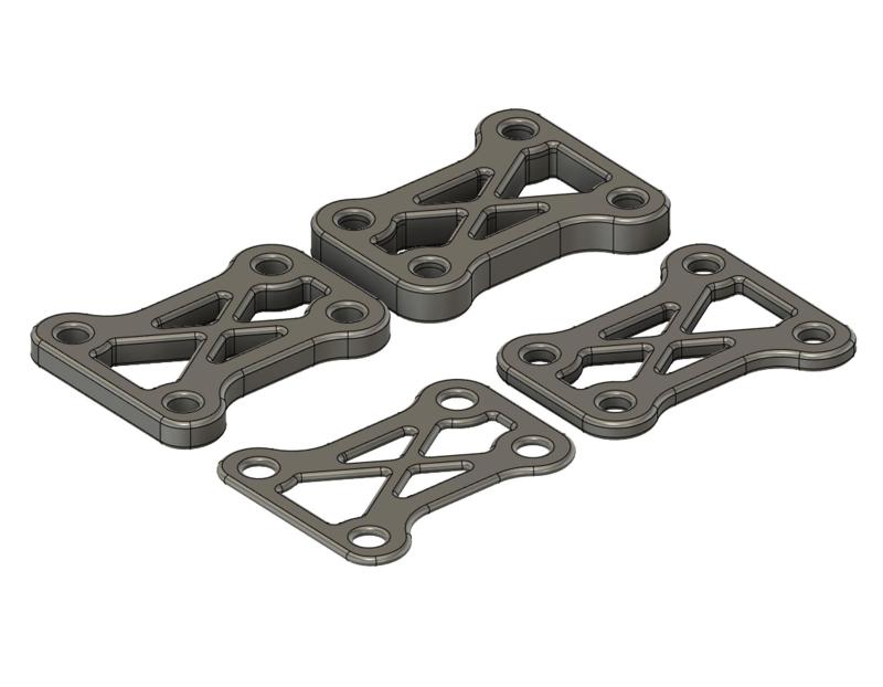SCX10 Transmission Shims 1 - 4mm