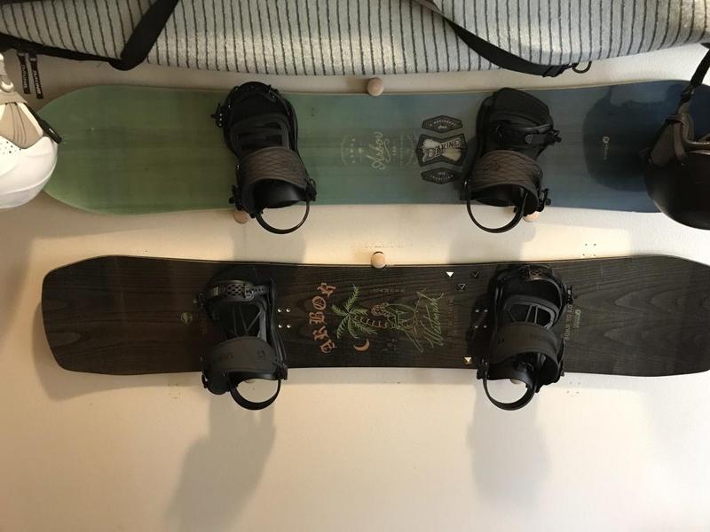 Snowboard Wall Mount