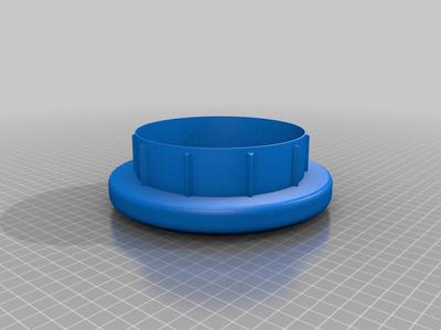 Protector y tapa para foco solar de suelo