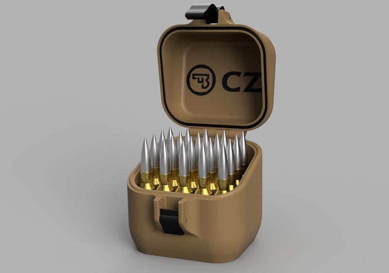6.5 Creedmoor CZ ammo box