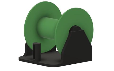 Soldering tin holder for 56mm length and 63mm diameter spools