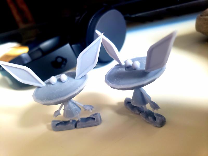 Ickis Low Poly Design - SelfCADChallenge