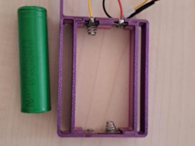 18650 battery tray for the FrSky Taranis Q X7