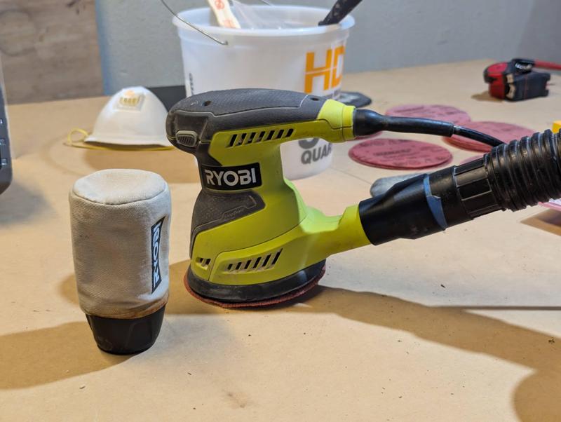 Rigid Shop Vac to Ryobi Sander Adapter (45mm to 36mm)