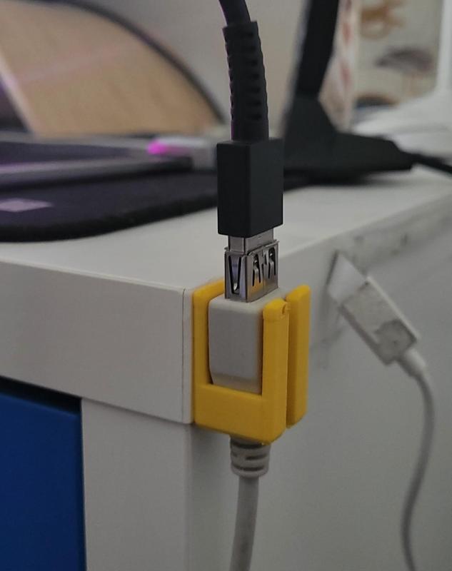 USB extension desk holder
