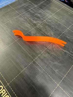 Instrument cluster needle removal tool.