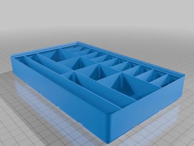 Gridfinity | Bin | Box | Assortment | 3 x 5 x 4 | WX9 WY3