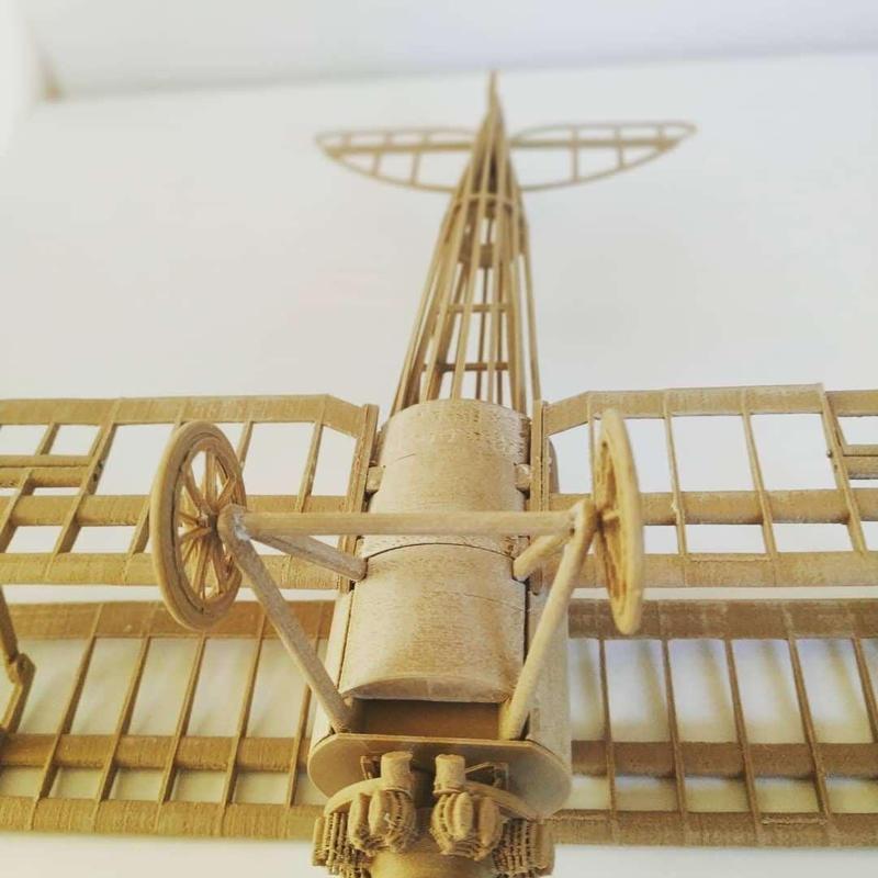 (landing gear) Fascicle 3 of Niueport 28 / ww1 fighter aircraft collection