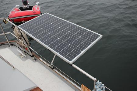 Solarpanel side mounting