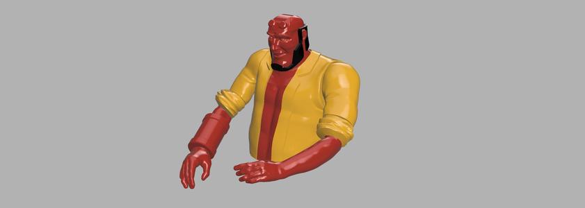 Bruce Hellboy Upgrade for 3D SETS Family - Ann & Bruce
