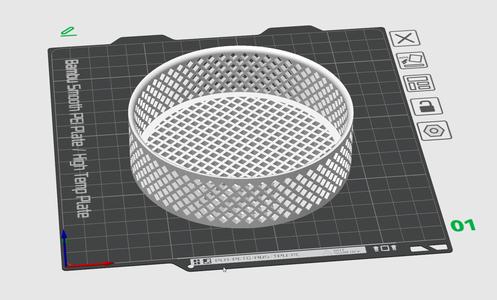 Tightvac stackable grid inlay for 2.35l