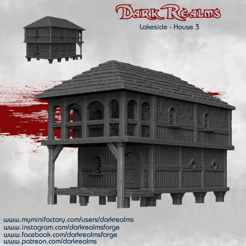 Fantasy Scenery - Lakeside House 3