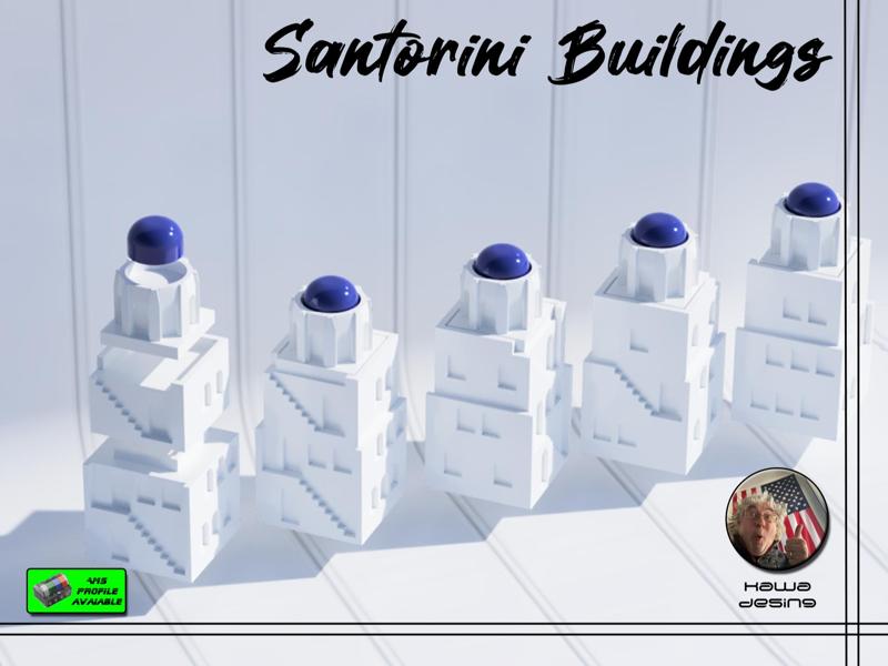 Santorini Buildings