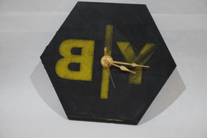 Hexagonal Clock Face