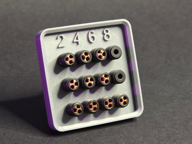 Gridfinity X1C/P1S CHT nozzle holder