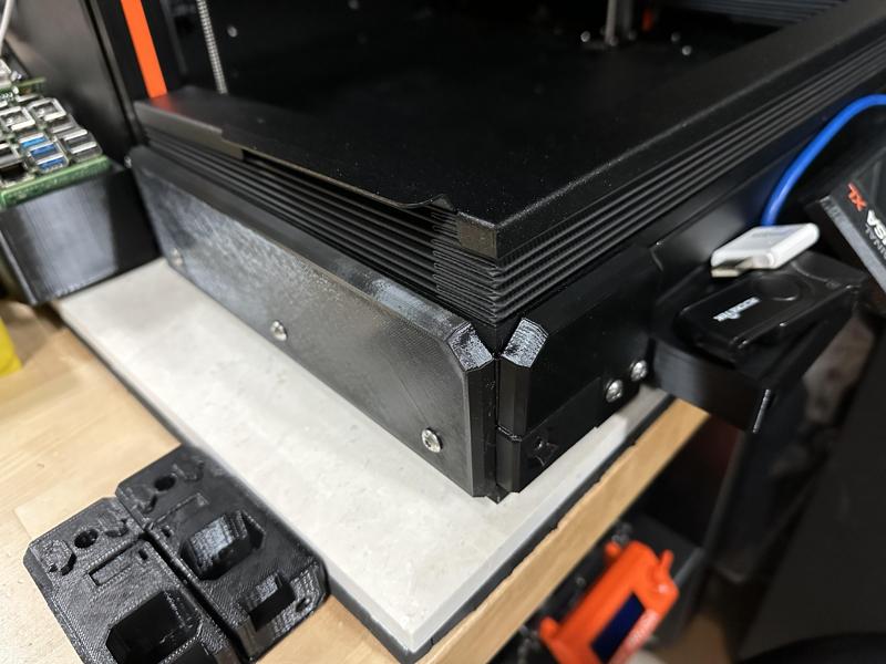 Prusa XL Enclosure Bellow Hole Covers + Aligners