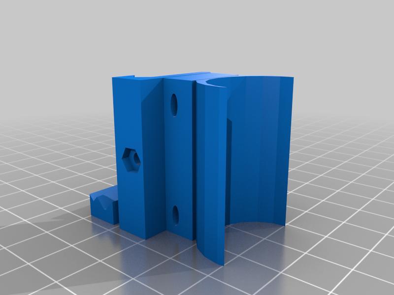 Picatinny 24mm flashlight mount
