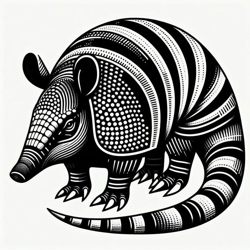Wall Art - Armadillo