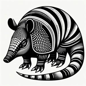 Wall Art - Armadillo