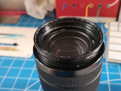 58mm to 55mm Step Up Ring