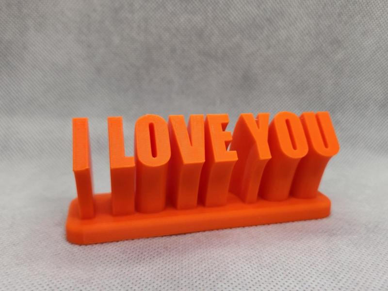 I LOVE YOU Display Stand