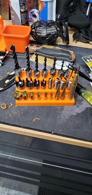 Drill Bit Holder for Amazon Couter Sink Set