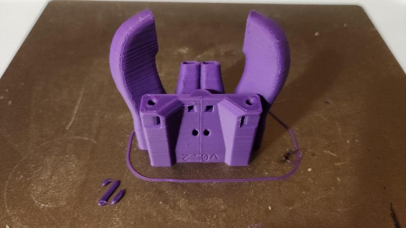 EVA3 Klicky PCB Tri-Horn Cooling Duct