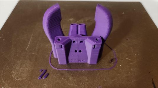 EVA3 Klicky PCB Tri-Horn Cooling Duct